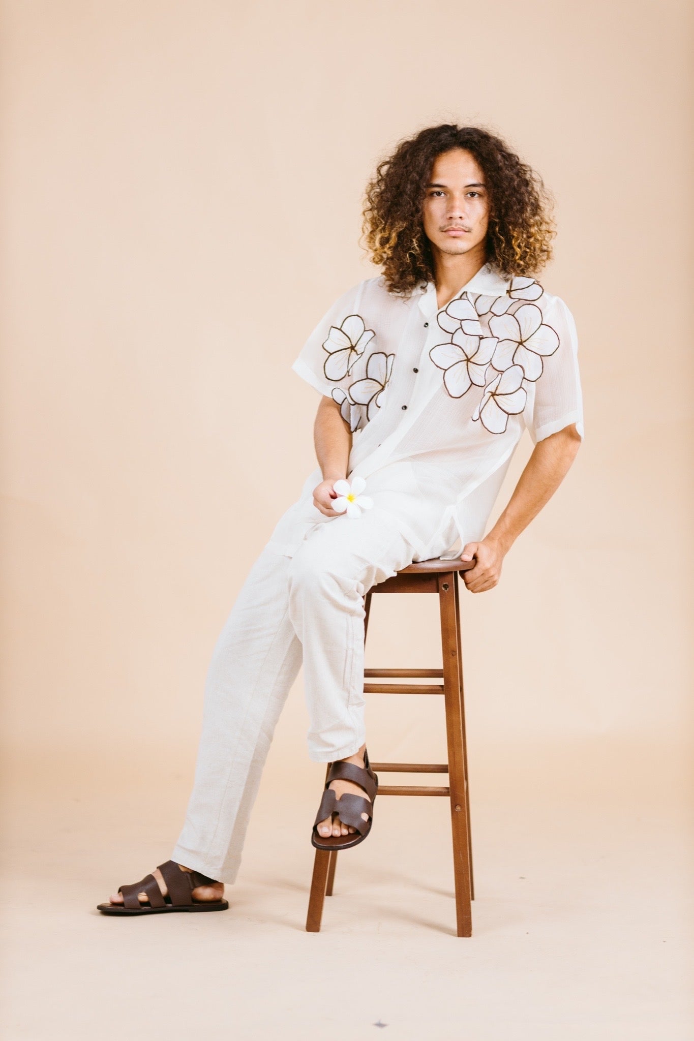 Kalachuchi Modern Barong — Relaxed Version